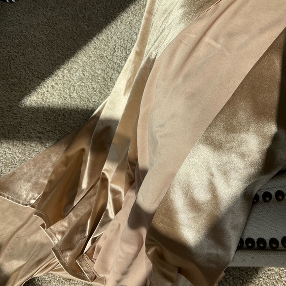 B Darlin Gold Two-Piece Dress - Picture 6 of 6